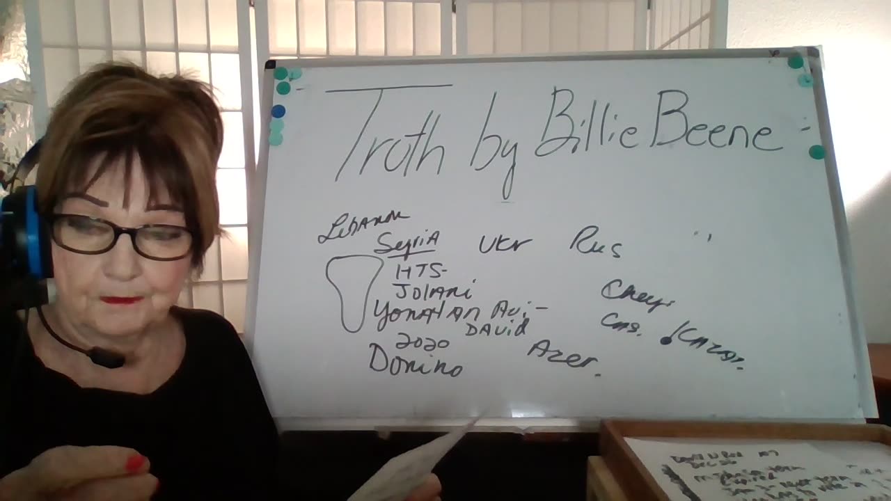 12304 2P(TX)TRUTH BY BILLIE BEENE "FLASH" PRES T-ANOINTED! SYRIA/MOSSAD! UKR/RUS! US W/DRAW WHO +!