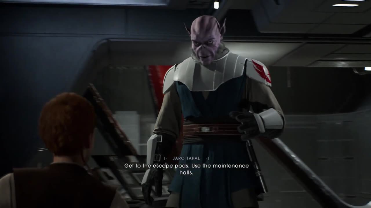 Cal Kestis survives thee Clone Wars short film.