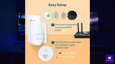 TP-Link WiFi Extender with Ethernet Port, Dual Band RE220