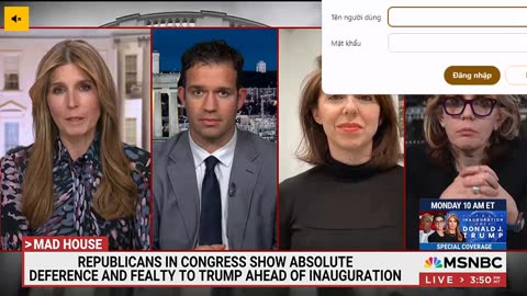 Deadline White House With Nicolle Wallace 5PM - 1/17/2025
