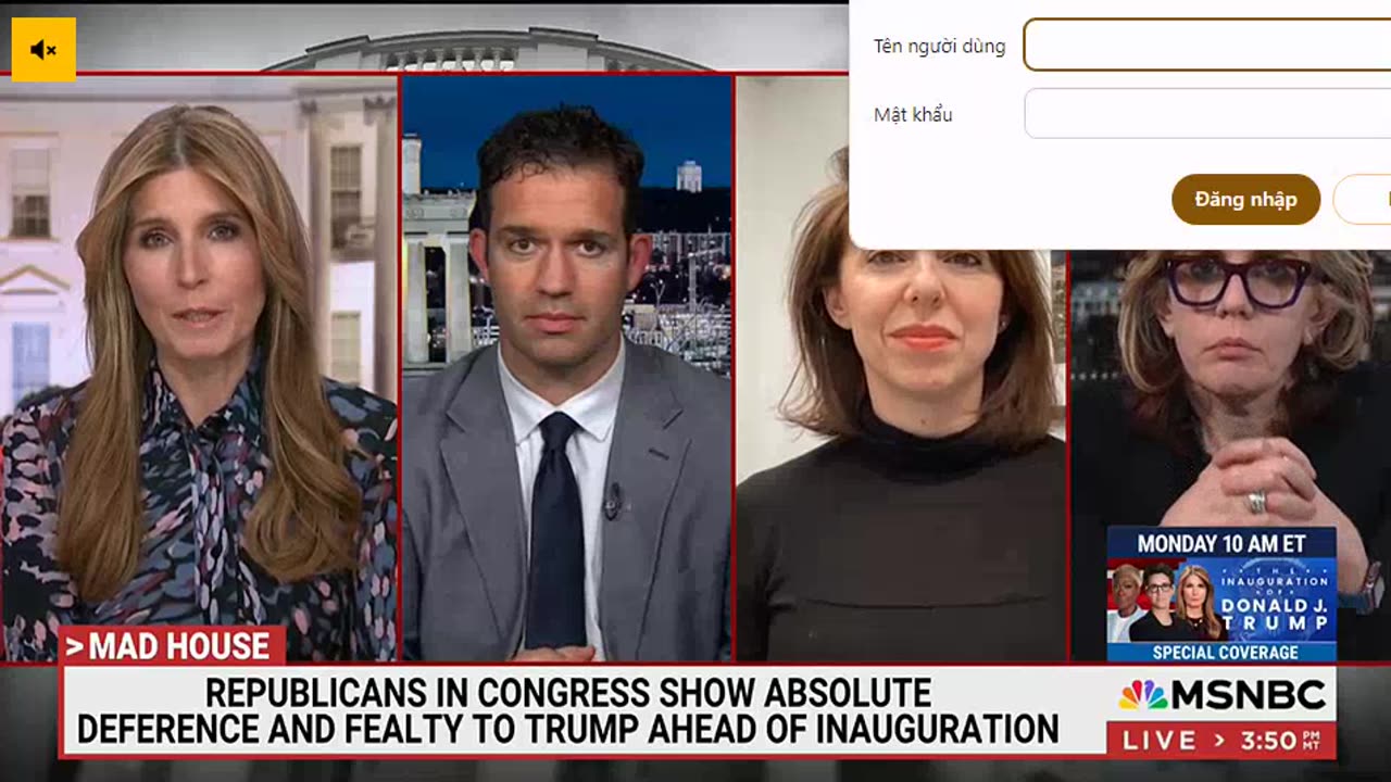 Deadline White House With Nicolle Wallace 5PM - 1/17/2025