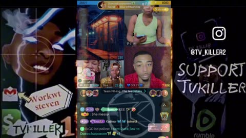 TOMIKAY SCARY ASS DROPS FROM PK WITH WOOF