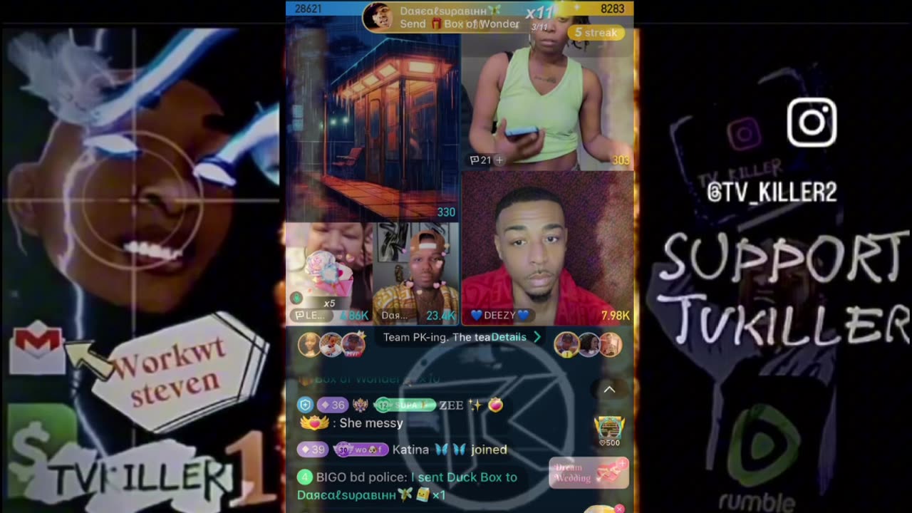 TOMIKAY SCARY ASS DROPS FROM PK WITH WOOF