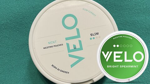 Velo Bright Spearmint (Formerly Mint) Nicotine Pouch Review