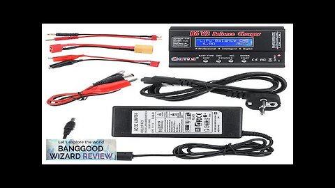 HTRC B6 V2 80W 6A DC 1-6S Battery Balance Charger Discharger Review