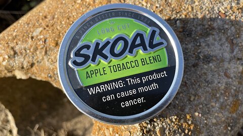 Skoal Apple Long Cut Dip Review