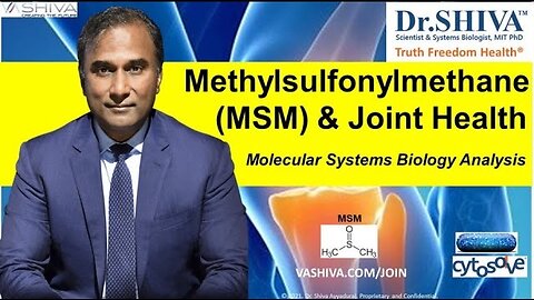 Dr.SHIVA™: MSM on Joint Health @CytoSolve® Systems Analysis(3/21)