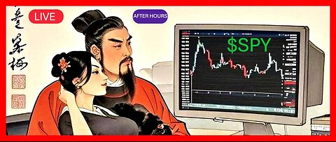 After Hours Live Trading Chart: SPY