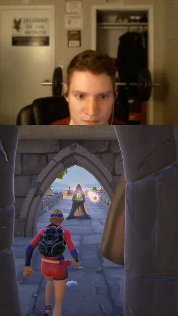 Temple run in Fortnite