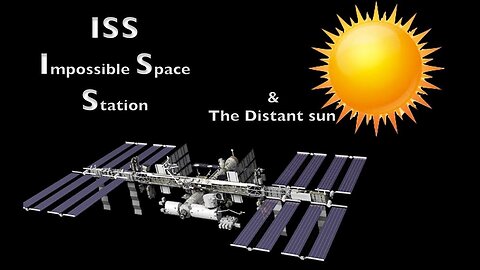 La stazione spaziale ISS Impossible e il sole non così lontano!