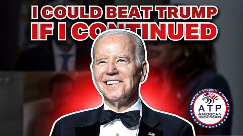 MISSED OPPORTUNITY? JOE BIDEN SAYS HE'D HAVE BEATEN TRUMP IF HE HAD CONTINUED HIS CAMPAIGN