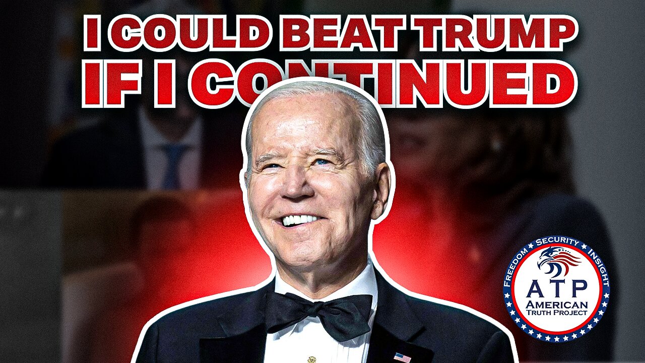 MISSED OPPORTUNITY? JOE BIDEN SAYS HE'D HAVE BEATEN TRUMP IF HE HAD CONTINUED HIS CAMPAIGN