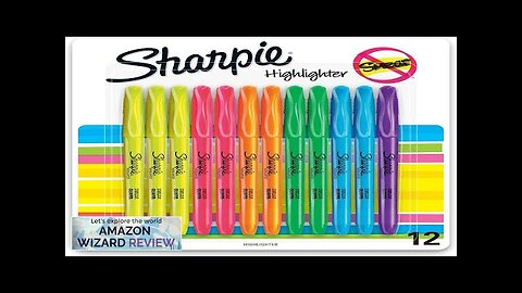 Sharpie Pocket Style Highlighters Assorted Fluorescent 12 Count Chisel Tip Perfect Review