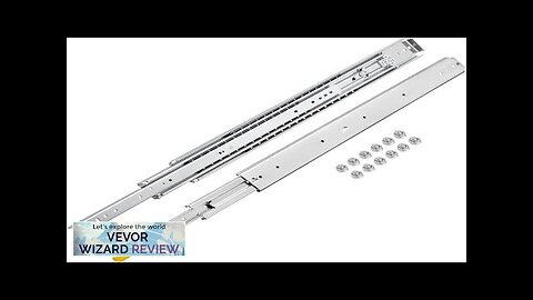 VEVOR Heavy Duty Drawer Slides 60" Length Locking Drawer Slides 500lbs Load Review