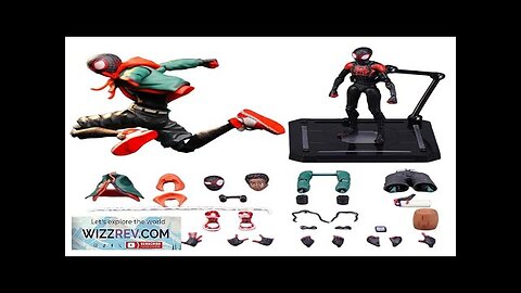 Spider-Man：Into the Spider-Verse Miles Morales Action Figure Model Peter Parker Miles Review