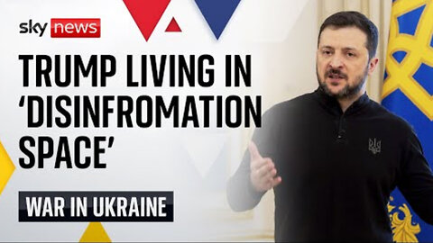 Trump calls Zelenskyy a 'dictator ' and says he 'better move fast' or he won't have a country left