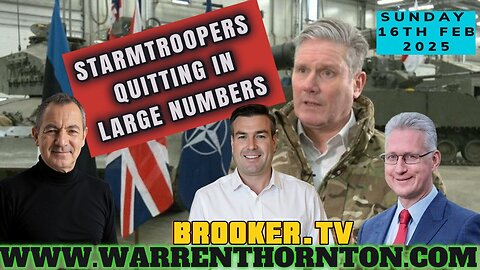 STARMTROOPERS QUITTING IN LARGE NUMBERS WITH WARREN THORNTON, PAUL BROOKER & LEMBIT OPIK