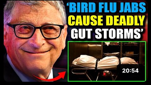 Gates Insider: Bird Flu Jab Causes 'Gut Storms,' Trial Participants 'Shat Out Internal Organs'