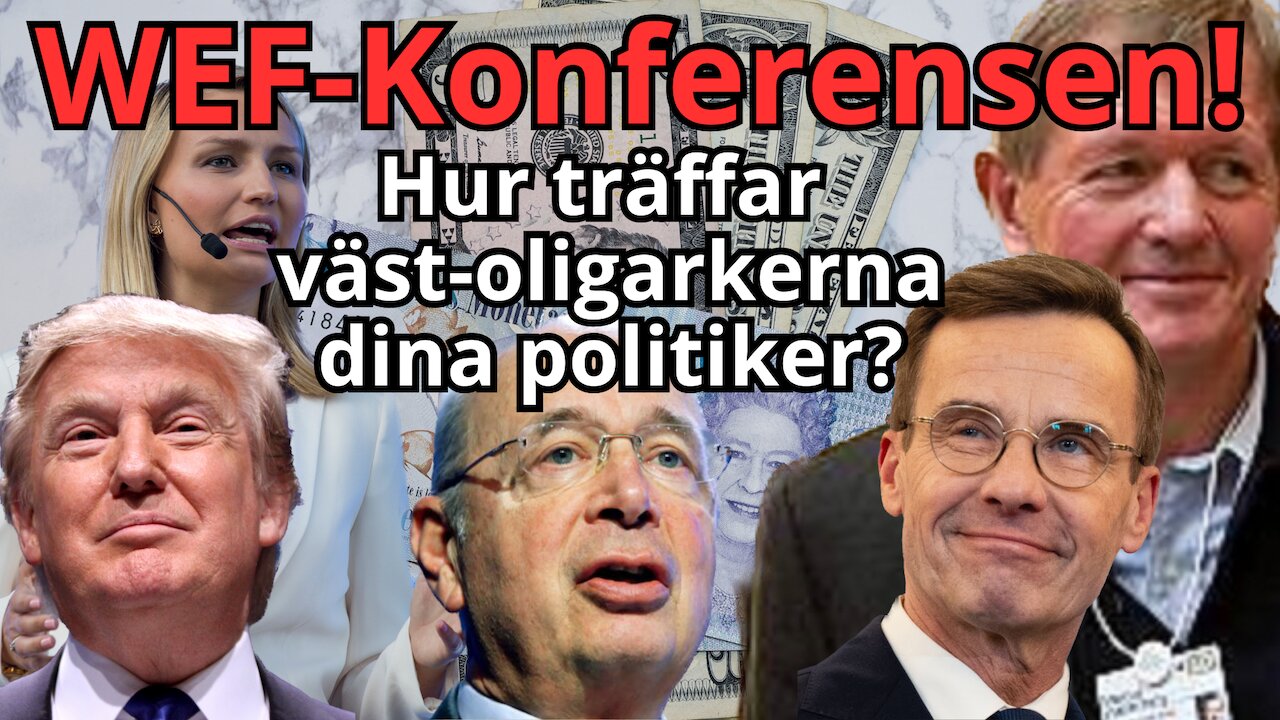 Svenskar på World Economic Forum - "Ett vidrigt tillhåll för avskum och skurkar"
