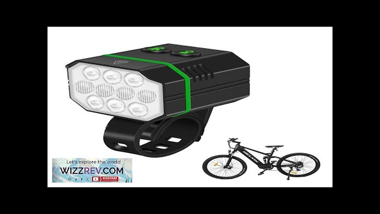 1500Lm Super Bright Bike Headlights IP67 Waterproof Various Lighting Modes Type-C Fast Review