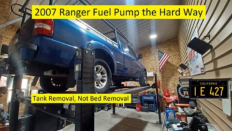 2007 Ford Ranger Fuel Pump and Fuel Tank Removal