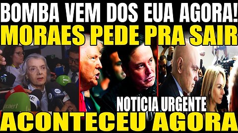 CARMEN LÚCIA SOLTA BOMBA!! MORAES CHORA DENTRO DO STF!! ORDEM DOS EUA!!