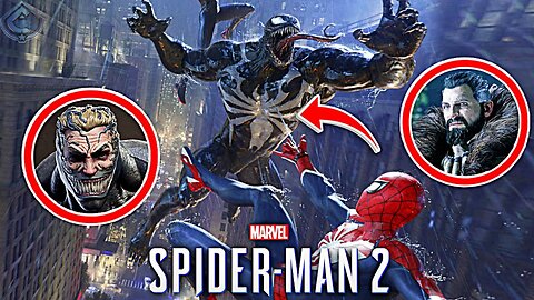 Spidey and Miles Faced Vemon