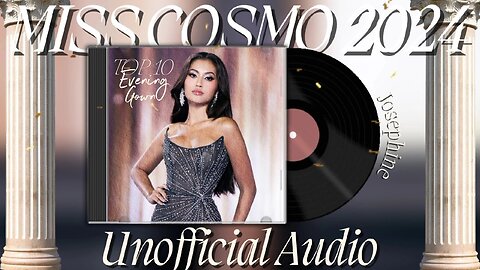 TOP 10 EVENING GOWN - MISS COSMO 2024 | Soundtrack Bella Ciao