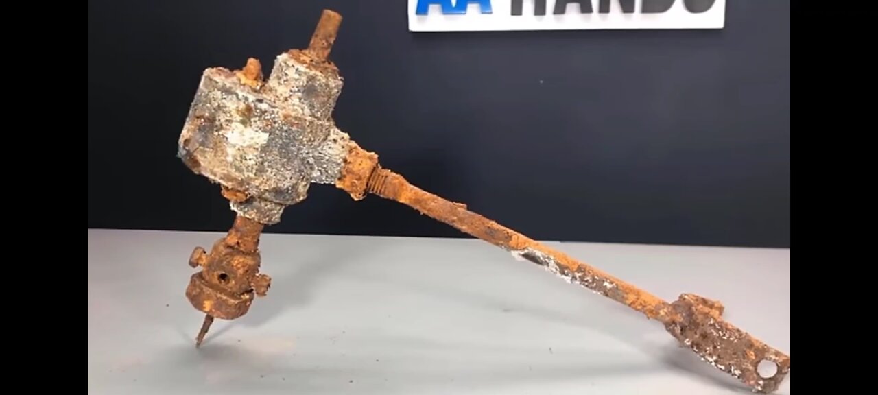 impossible Restoration Rusty Antique Screw Removal Tool Restoration