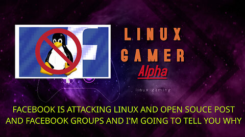 facebook is attacking linux and open souce post and facebook groups and I'm going to tell you why