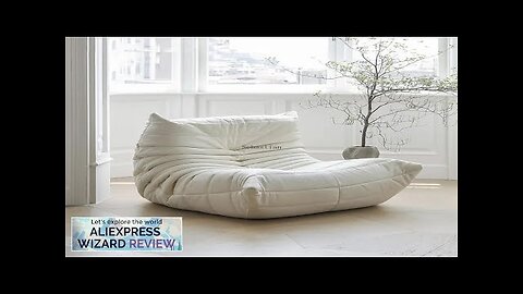 Cat Scratch Leather Nordic Togo Internet Celebrity Lazy Caterpillar Sofa Bedroom Single Review