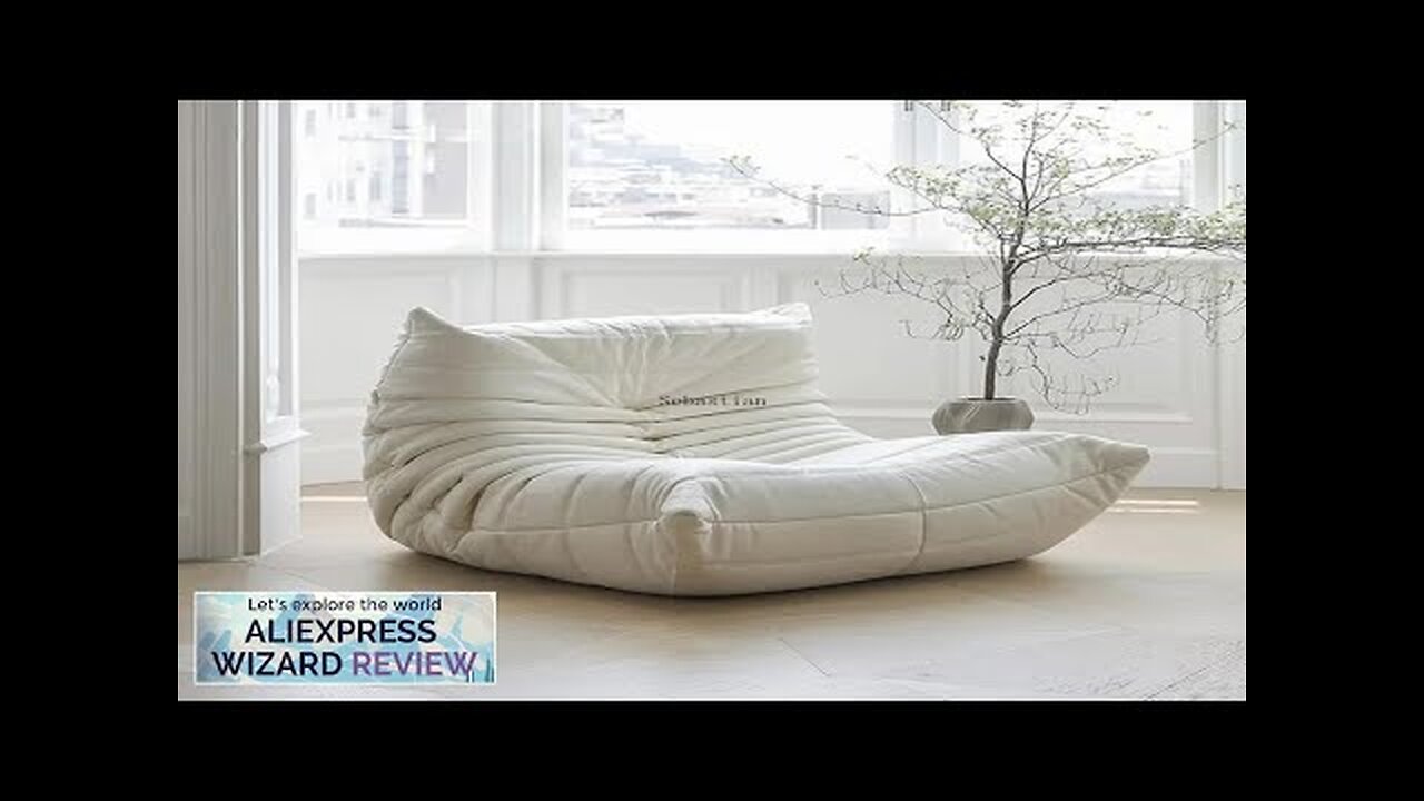 Cat Scratch Leather Nordic Togo Internet Celebrity Lazy Caterpillar Sofa Bedroom Single Review