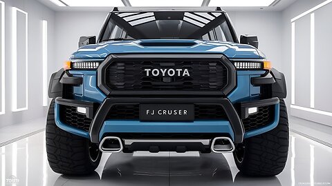 2025 TOYOTA FJ Cruiser The Legendary SUV is Back and Better Than Ever