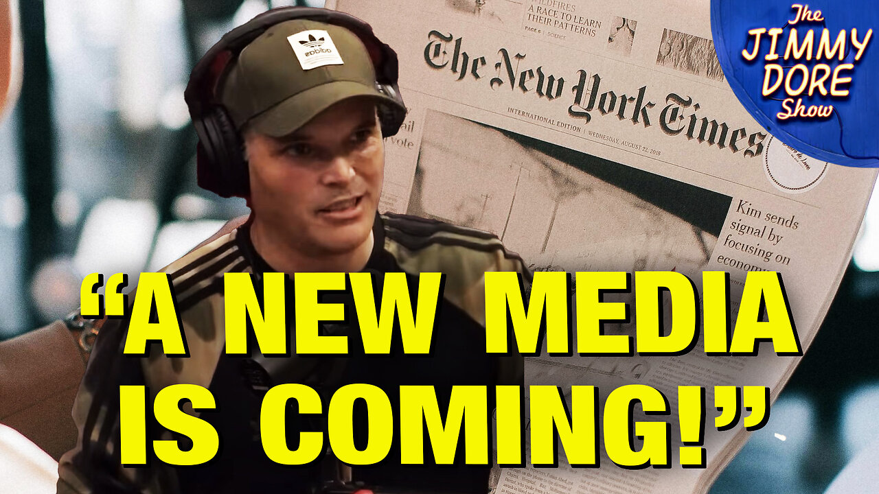 Matt Taibbi Says He’s OPTIMISTIC About The Future Of Journalism!