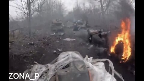 Russian Scout Vehicle Drives Up NATO Highway Of Shit…