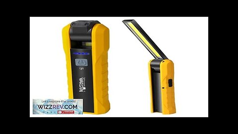 Multifunction Portable COB Working Light Magnetic Flashlight LED Work Lamp with Magnet Review