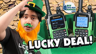 St. Patricks Day Deal on Wouxun KG-Q10 Series radios from Stanley St. Squelch for 2025