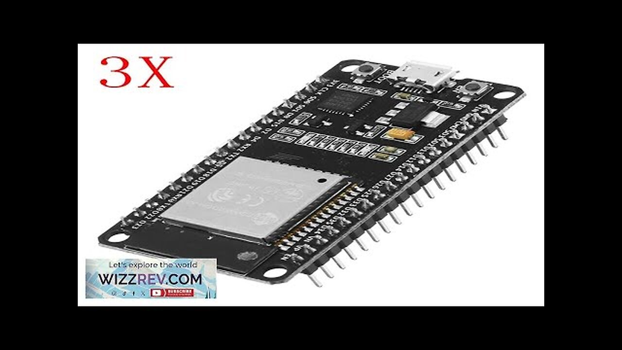 3pcs ESP32 Development Board WiFi+bluetooth Ultra Low Power Consumption Dual Cores ESP-32S Review