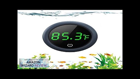 PAIZOO Fish Tank Digital Thermometer Accurate LED Display to ±0.9°F Tank Thermometer Review