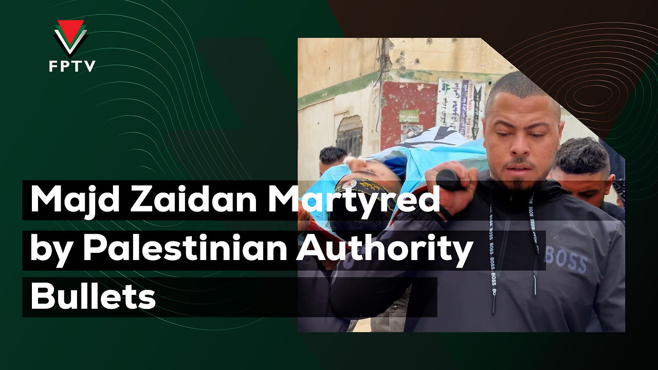 Majd Zaidan Martyred by Palestinian Authority Bullets