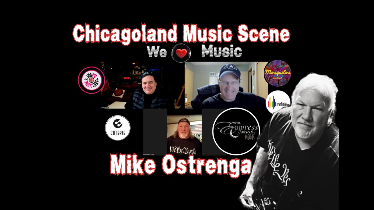 🎸 Bassist Mike Ostrenga from Empress Joins Hogpod Chicagoland Music Scene Podcast