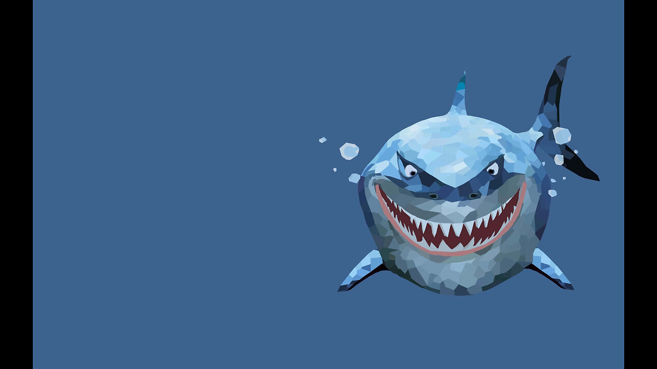 Great white shark in my pool