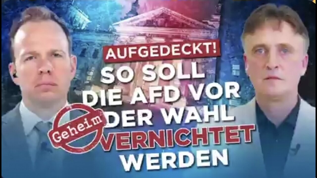 ☄️ ENTHÜLLT: GEHEIMDOKUMENTE BELEGEN GEHEIMDIENST- UND MEDIENKOMPLOTT GEGEN DIE AFD!