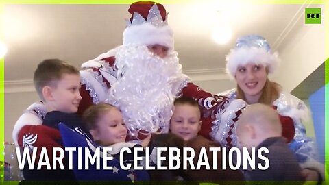 RT brings holiday joy to Donbass kids amid ongoing conflict