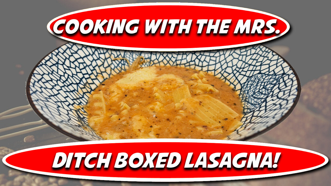Cooking with the Mrs. - Mom’s Quick & Easy Dinner Lasagna Hamburger Helper Done Right!