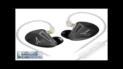 KZ AS10 PRO Wired Earphone 5BA IEMs Bass Stereo HiFi Monitor Review