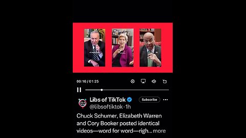 Democrats are reading from the same script!