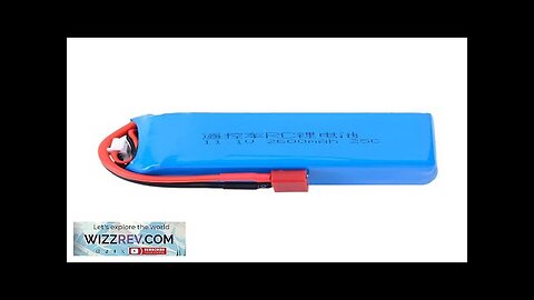 11.1V 2600mAh 25C 3S LiPo Battery T Plug for MJX 16207/16208/16209 Remote Review