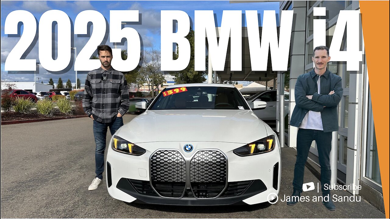2025 BMW i4 eDrive40 Gran Coupe. Top 3 electric selling car!