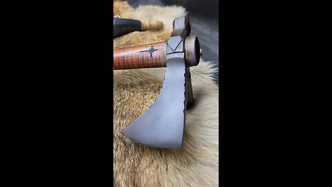 Eastern Woodland poll tomahawk by Mark McCoun